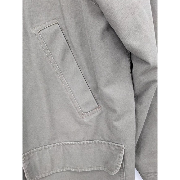 LL Bean Men's Olive Green Thinsulate Lined Farm Field Barn Chore L Coat Vintage